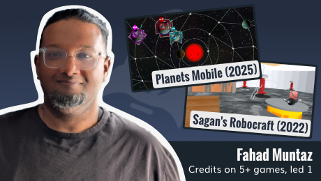 Fahad Muntaz has credits in 5+ games.