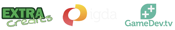 We've directly worked with IndieCade, Extra Credits, IGDA and more